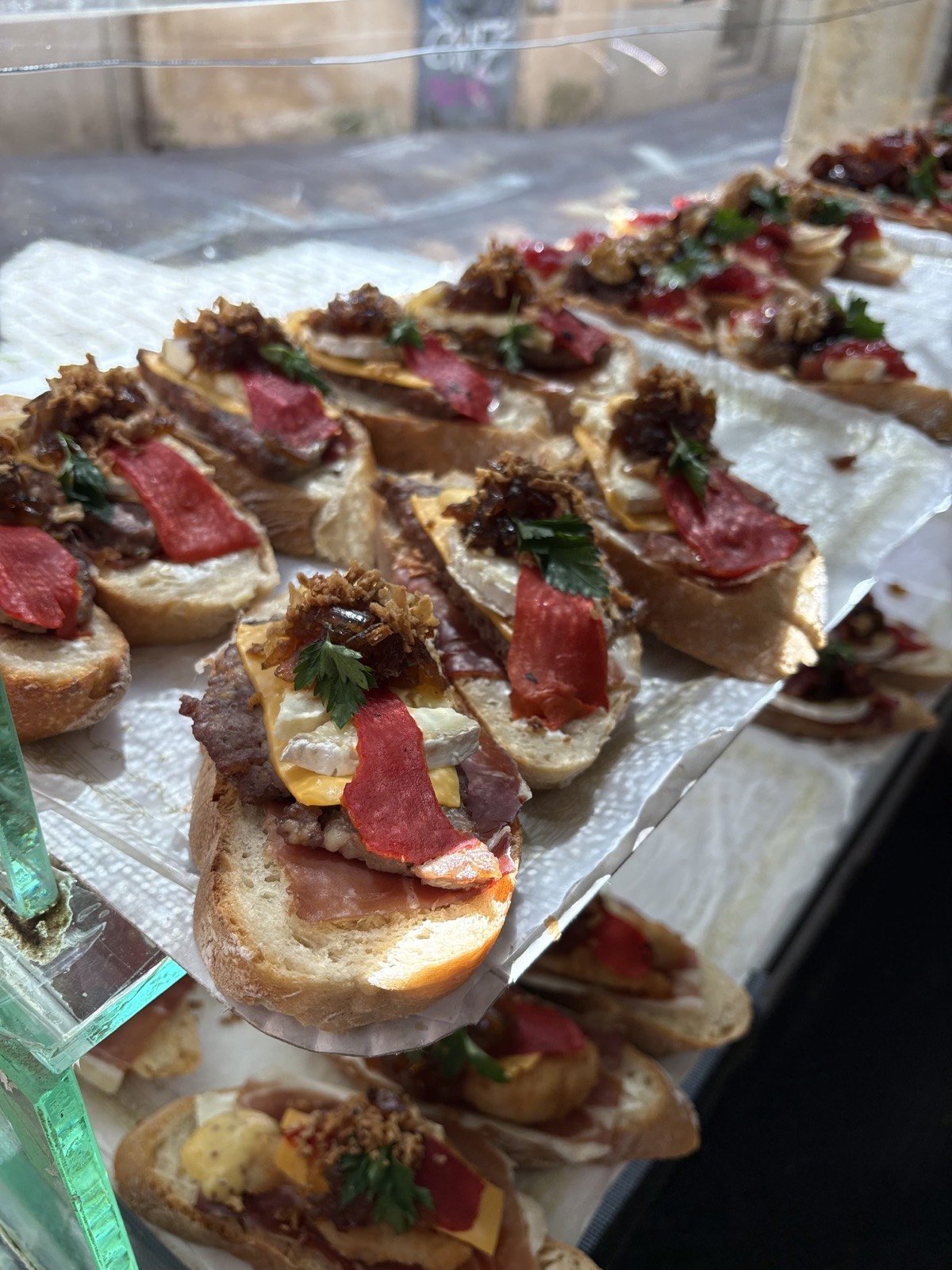Pinchos de la barra